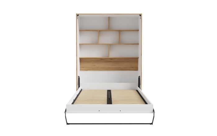 Multifunktionsbett Smart Room, Eiche-Nachbildung/weiß, 157,4 x 215 cm-05