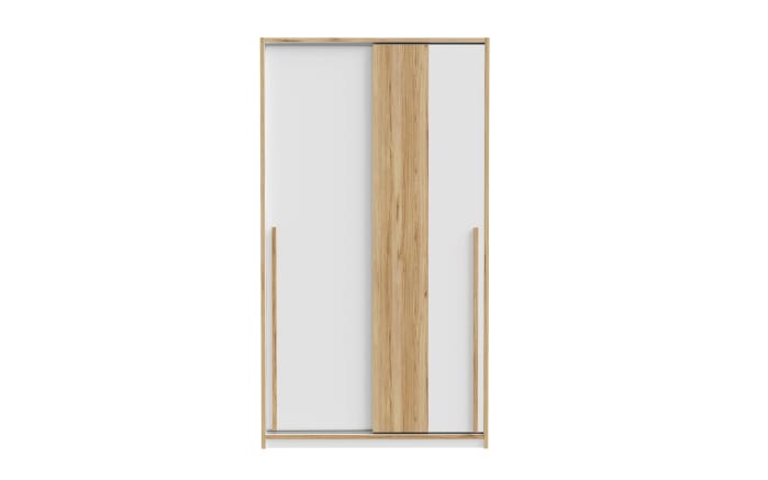 Kleiderschrank Smart Room, Eiche-Nachbildung/weiß-03