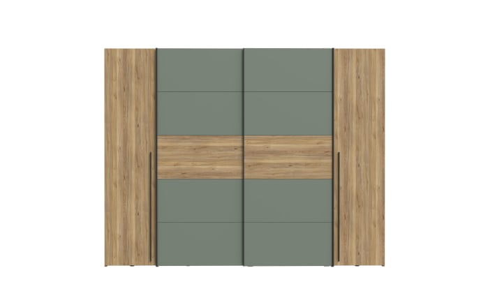Kleiderschrank Narago, Mauvelle Eiche-Nachbildung/salbeifarbig, 270,3 x 210,5 cm-07