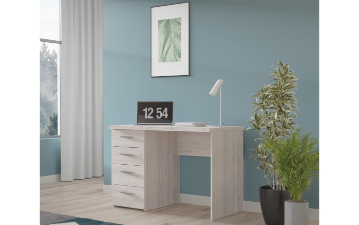 Schreibtisch Net106, Sandeiche Nachbildung-03