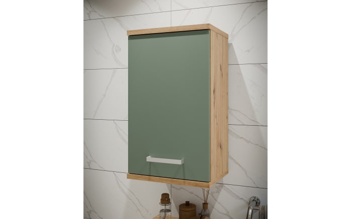 Hängeschrank Veris, Artisan Eiche-Nachbildung/salbeifarbig-03