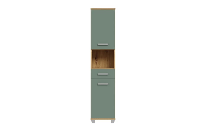 Hochschrank Veris, Artisan Eiche-Nachbildung/salbeifarbig-02