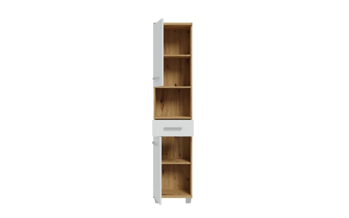 Hochschrank Veris, Artisan Eiche-Nachbildung/grau-04