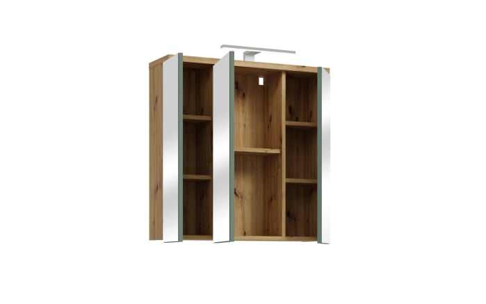 Spiegelschrank Veris, Artisan Eiche-Nachbildung/salbeifarbig-04