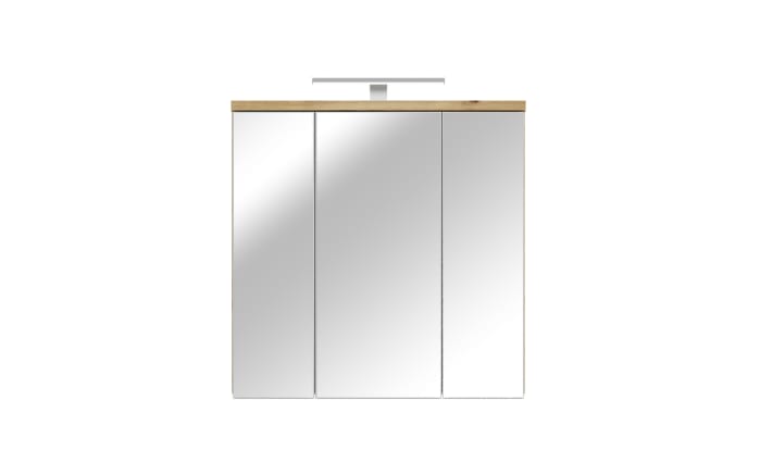 Spiegelschrank Veris, Artisan Eiche-Nachbildung/grau-02