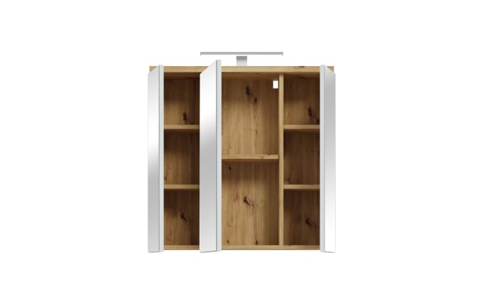 Spiegelschrank Veris, Artisan Eiche-Nachbildung/grau-05