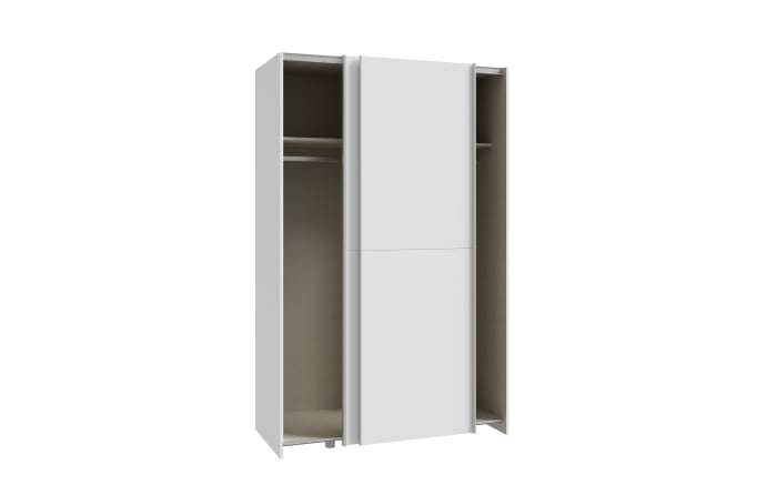 Kleiderschrank Schach&matt, weiß, 120,1 x 190,5 cm-05