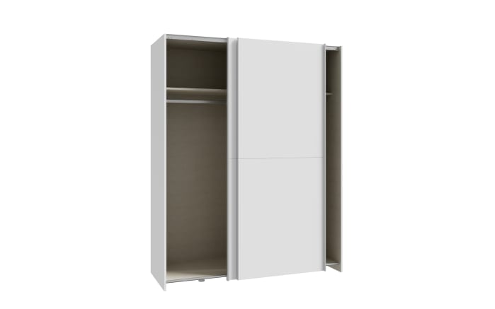 Kleiderschrank Schach&matt, weiß, 150,1 x 190,5 cm-04
