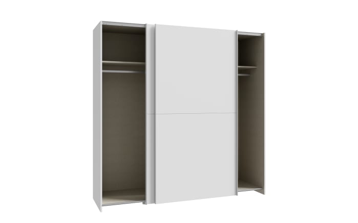 Kleiderschrank Schach&matt, weiß, 190,1 x 190,5 cm-04