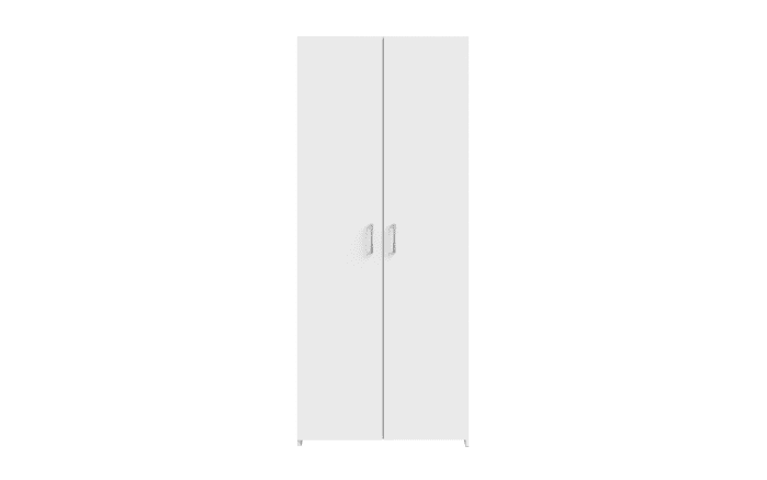 Kleiderschrank Econobox, weiß, 79,7 x 190,5 cm-03