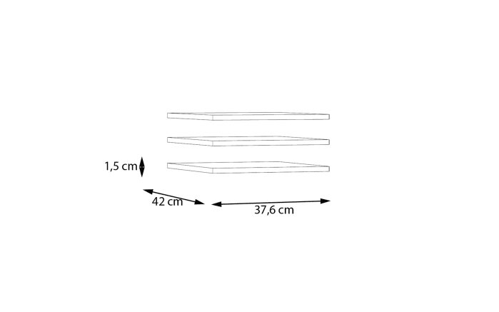 Einlegeböden Econobox, grau, 37,6 x 42 cm, 3er Set-03