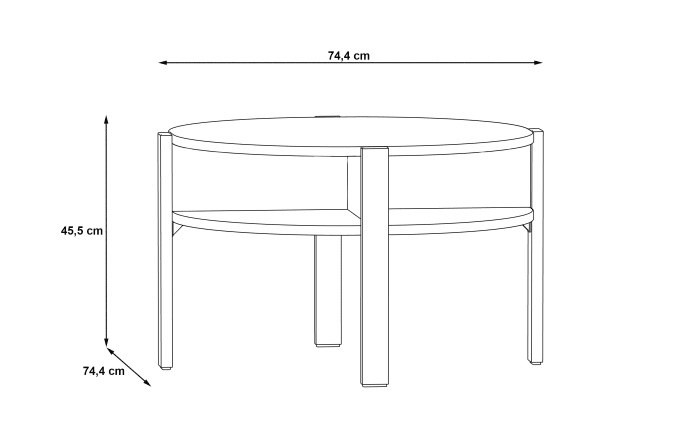 Couchtisch Tobago, schwarz-03