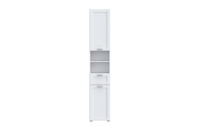 Seitenschrank Lokko, weiß, inkl. Schubkasten-02