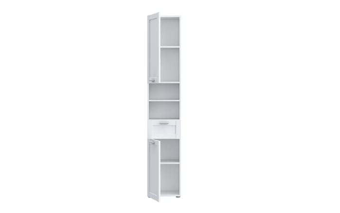 Seitenschrank Lokko, weiß, inkl. Schubkasten-03