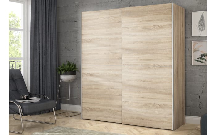 Kleiderschrank Dederik, Sonoma Eiche-Nachbildung-01