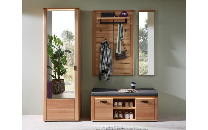 Wandspiegel Cambra, Wildbuche-Nachbildung, 30 x 127 cm-03