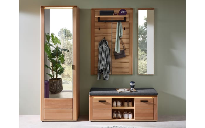 Garderobenschrank Cambra, Wildbuche-Nachbildung, inkl. LED-Beleuchtung-03