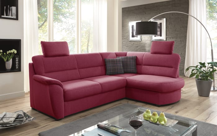 Wohnlandschaft Pandora, chianti, Ottomane rechts-01