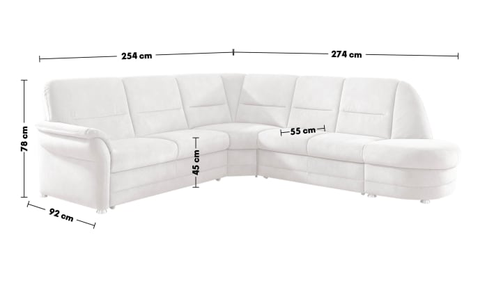 Wohnlandschaft PP-QL11014 Q+, alu, -02