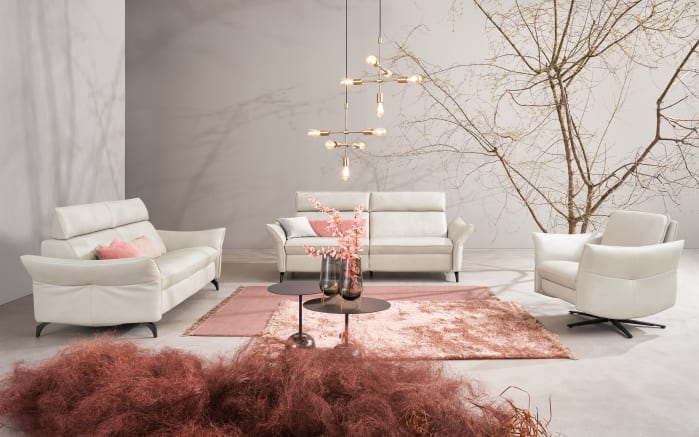 Sofa 2,5-Sitzer Planopoly Motion, creme, inkl. Funktionen-05