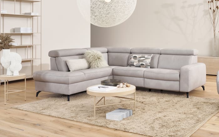 Wohnlandschaft 9566, asche, inkl. Funktionen-01