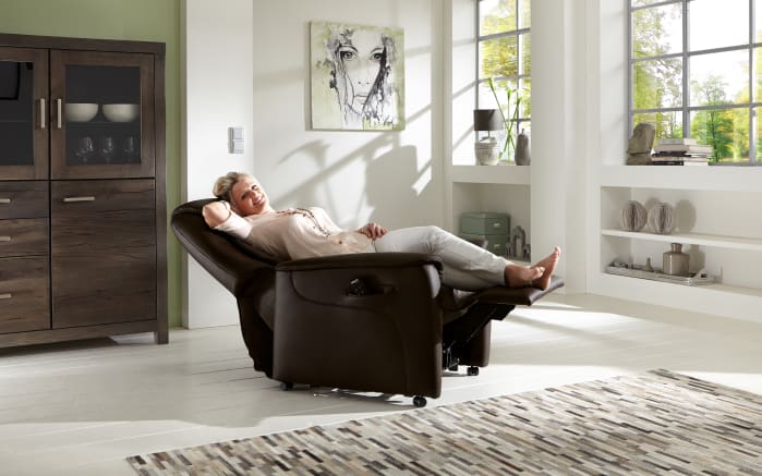 Leder-Fernsehsessel HU-RV15024, braun, inkl. Funktionen-06