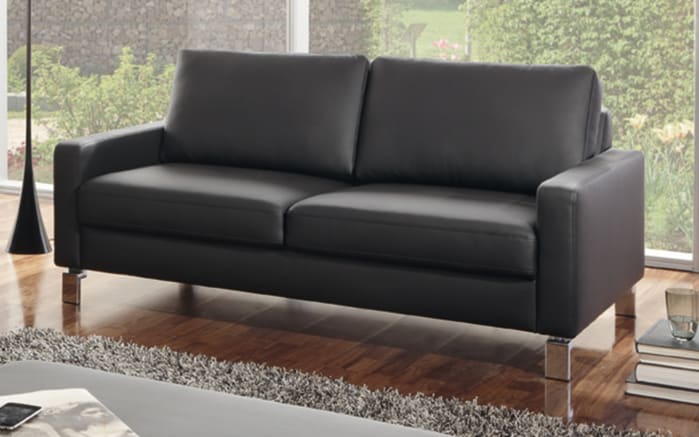 Leder Garnitur LD 600, schwarz-03