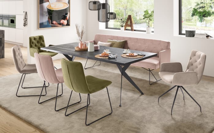 Armlehnstuhl Sixty Chair, silver-04