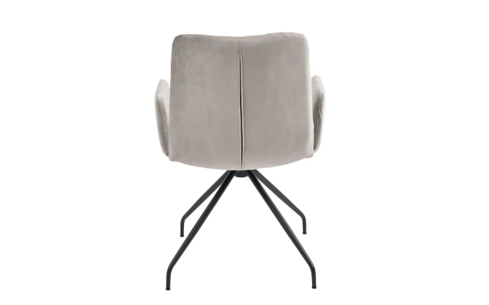 Armlehnstuhl Sixty Chair, silver-02
