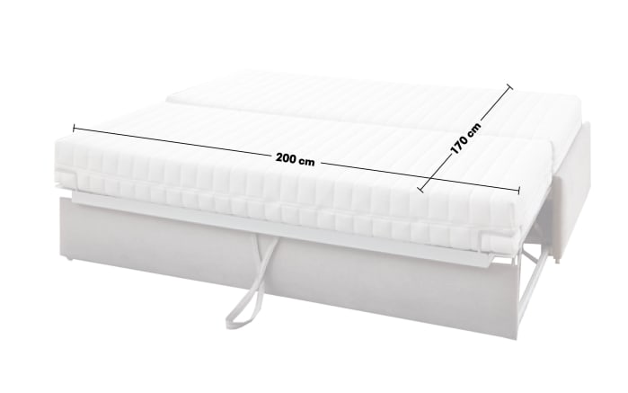 Schlafsofa Twin, grau, 170 x 200 cm-06