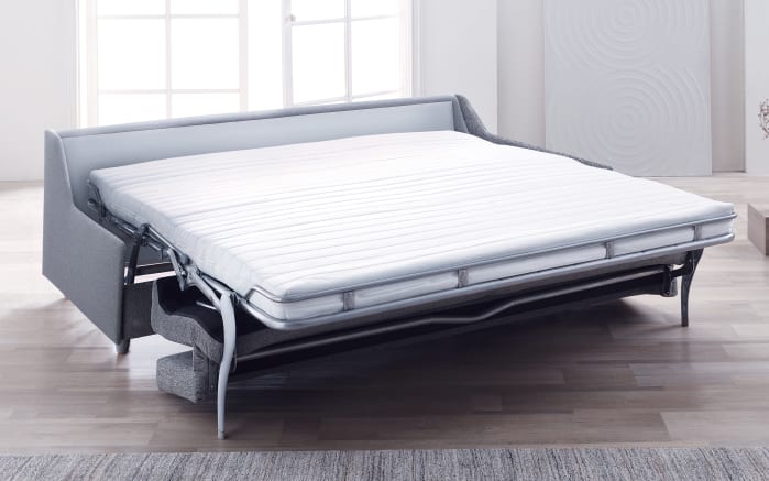 Schlafsofa Grande, blaugrau, 180 x 200 cm, mit Lattenrost und Matratze-03