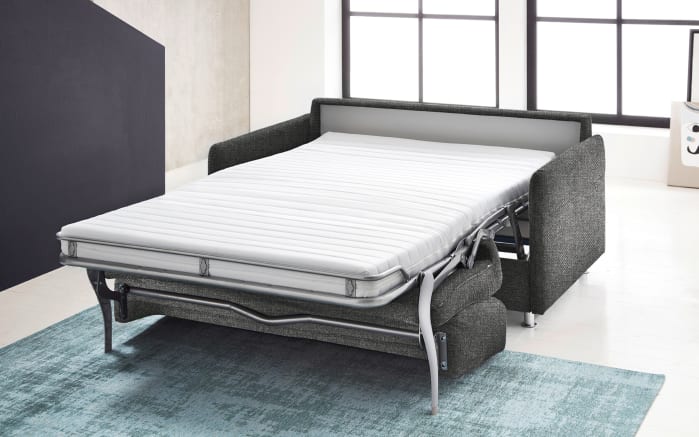 Schlafsofa Messina, grau, inkl. Bettkasten-02