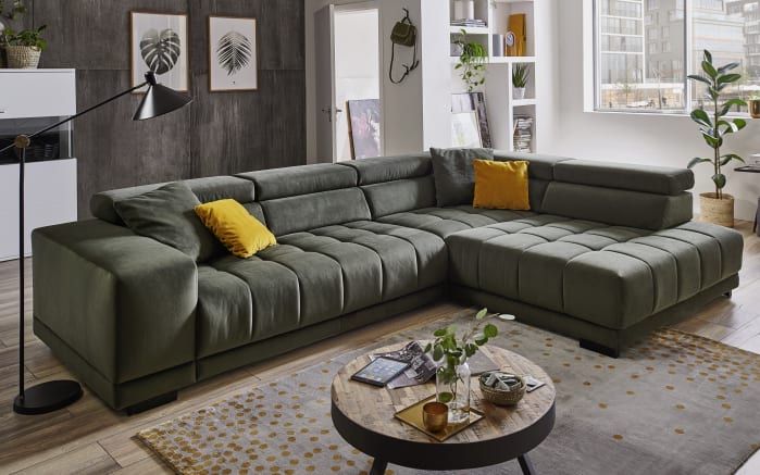 Wohnlandschaft MP-IN15053, olive, inkl. Funktionen online bei  