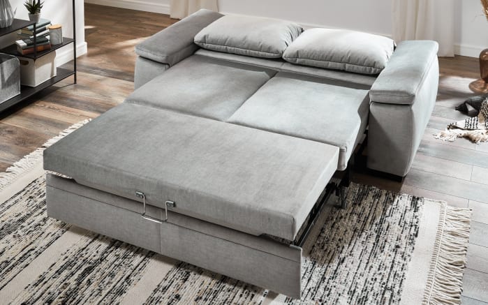 Schlafsofa MP-PD19021, alu, 140 x 200 cm, mit Längsschläferfunktion -02