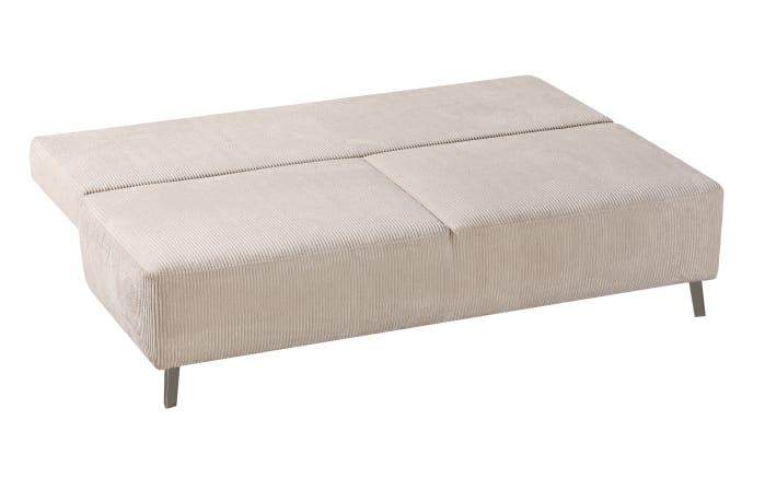 Querschläfer George, Cord natur, Liegefläche 140 x 194 cm-03
