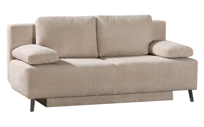 Querschläfer George, Cord natur, Liegefläche 140 x 194 cm-02