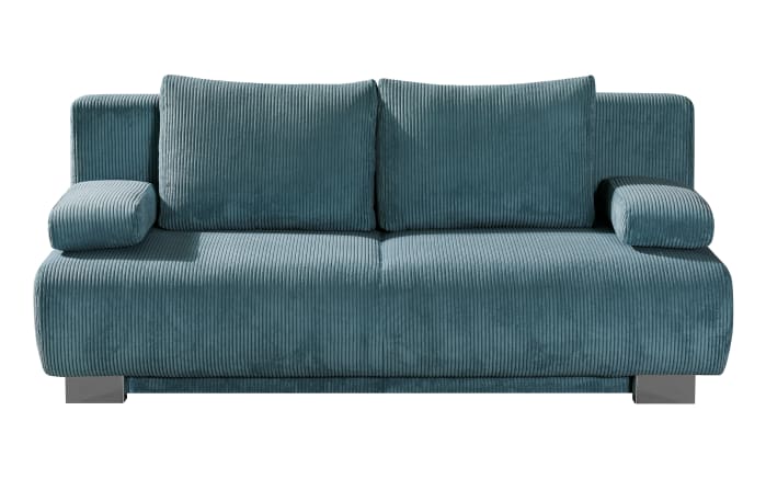 Querschläfer Rowan, Cord in petrol, Liegefläche ca. 140 x 194 cm-02