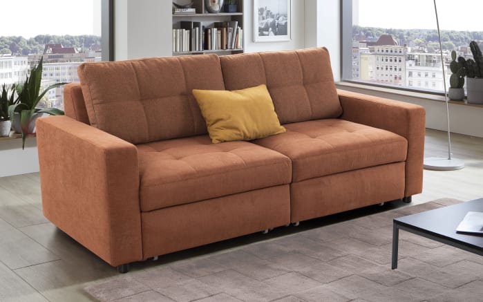 Schlafsofa Systemo 2072, kupfer, Liegefläche ca. 180 x 200 cm-01