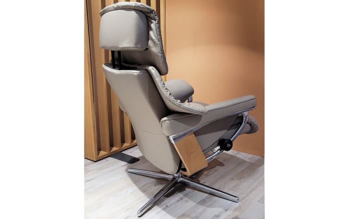 Ruhesessel Stressless M Reno 1169,  grau, 360° drehbar-02