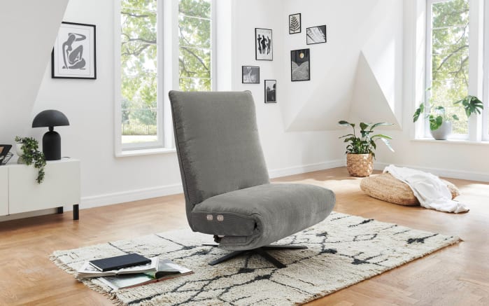 Relaxliege Ringo, grau, inkl. Herz-Waage-Funktion-01