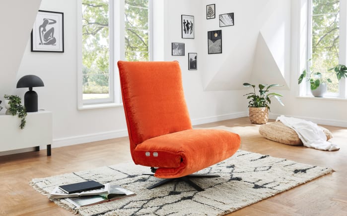 Relaxliege Ringo, aperol, inkl. Herz-Waage-Funktion-01