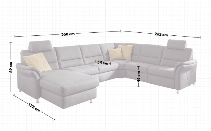 Wohnlandschaft ZE-EM16033, grau-02