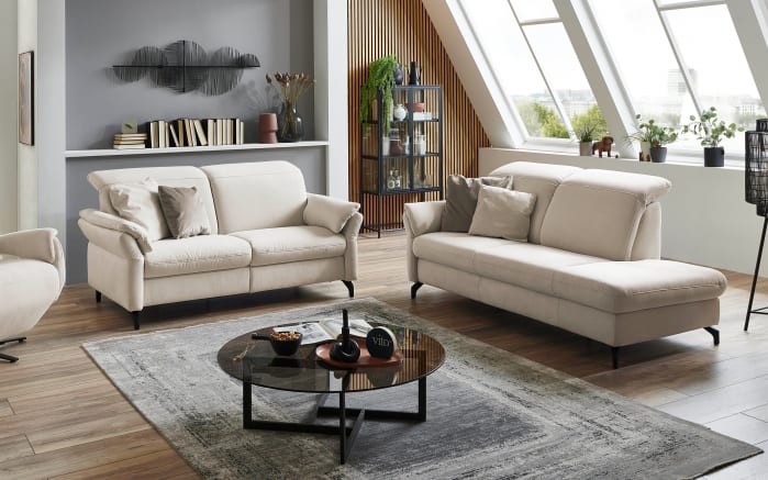 Polstergarnitur Sardena, beige, inkl. Funktionen-01