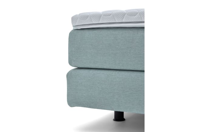 Boxspringbett Elias, Platin grau, 180 x 200 cm-04