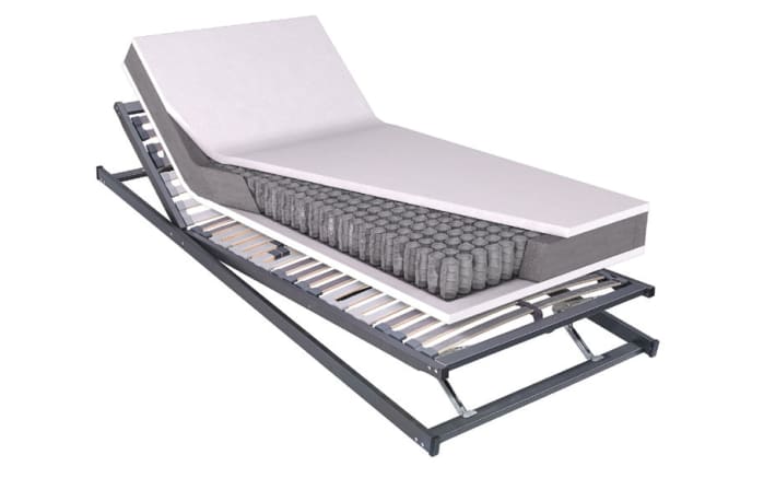 Matratzen-Set Orthomatic 2.0 DUO TT Wendematratze/Lattenrost Orthomatic 2.0 Classic FHR Flex-01