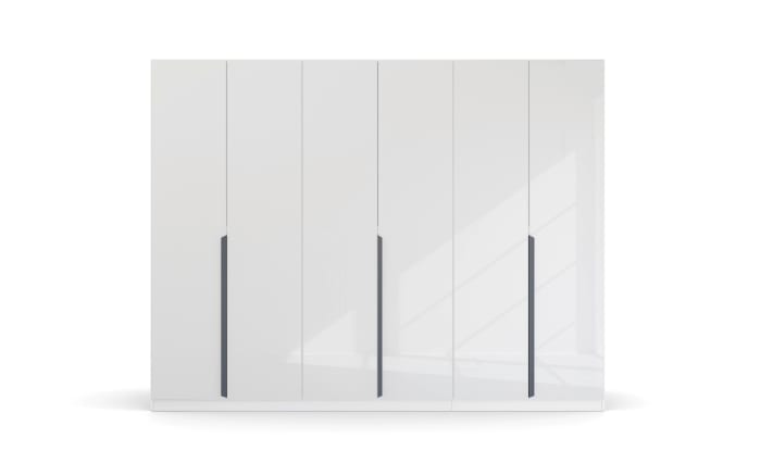 Drehtürenschrank Quadra, kristallweiß/alpinweiß, 271 x 229 cm-03