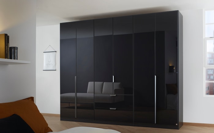 Drehtürenschrank Quadra, basalt, 271 x 229 cm-01