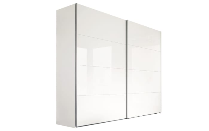 Schwebetürenschrank X-tend Line 4, alpinweiß, 271 x 223 cm-02