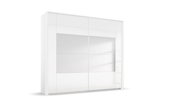 Schwebetürenschrank X-tend, weiß, 226 x 223 cm-02