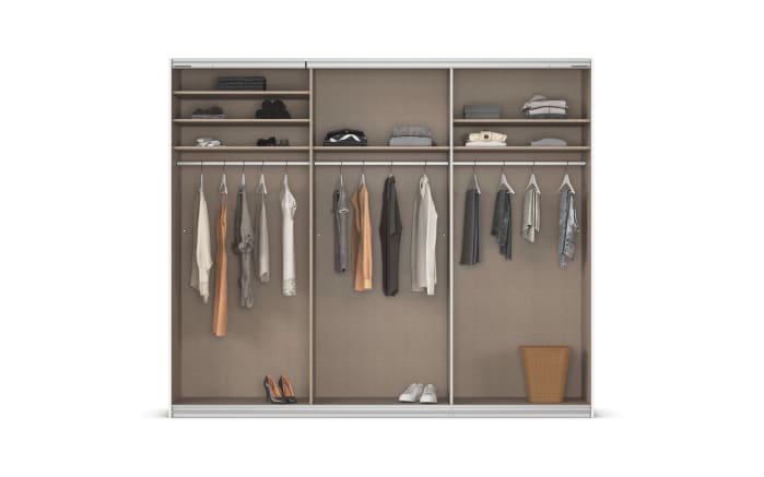 Schwebetürenschrank Kulmbach, champagner-06